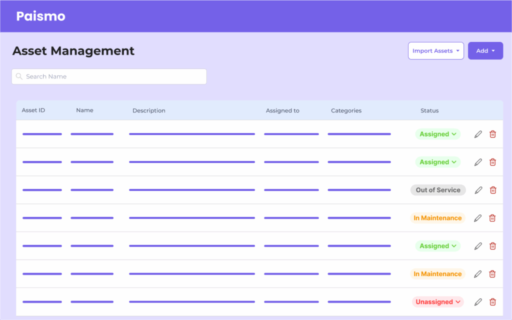 Asset Management