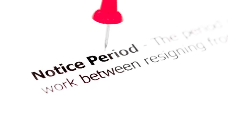 notice period in uae