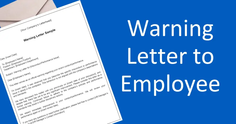 warning letter template